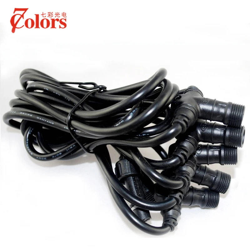 2-PIN/4PIN T Connection Cable/Wire IP67 Waterproof for LED Light 0.5 Meter Distance Between Two Lamps(can install 6pcs lights)
2-PIN/4PIN T Connection Cable/Wire IP67 Waterproof for LED Light 0.5 Meter Distance Between Two Lamps(can install 6pcs lights)
