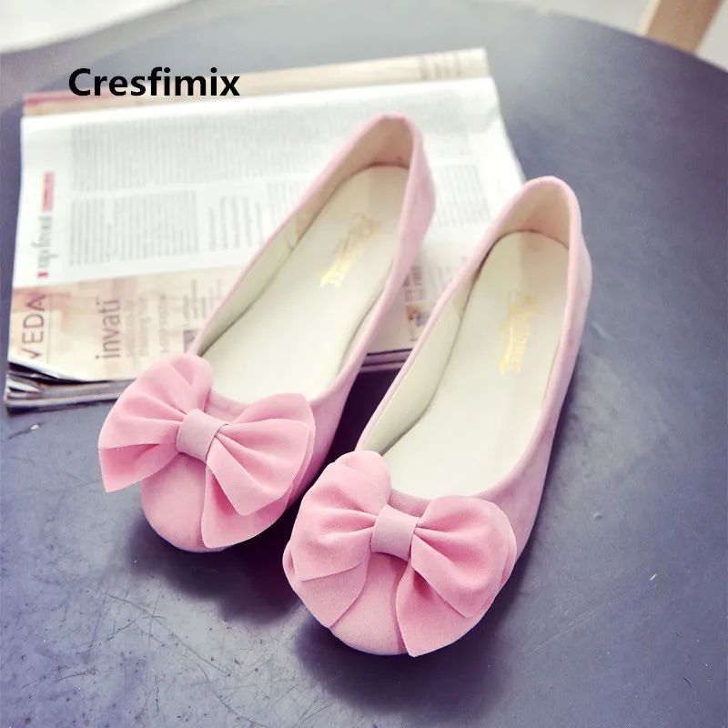 Cresfimix women fashion sweet comfortable slip on flat shoes lady cool grey bow tie flock shoes zapatos planos de mujer c3423
Cresfimix women fashion sweet comfortable slip on flat shoes lady cool grey bow tie flock shoes zapatos planos de mujer c3423