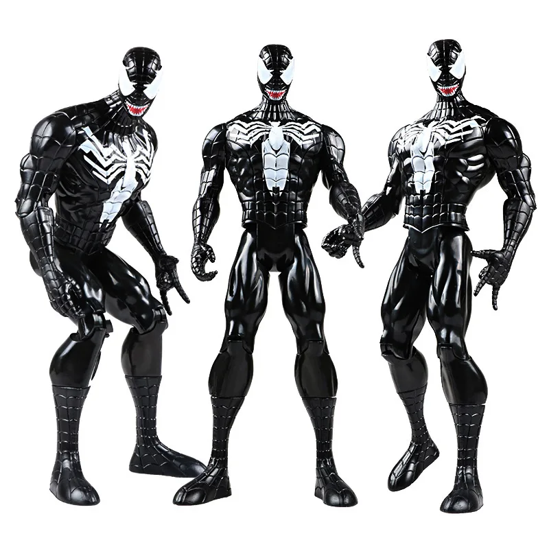 

30cm Marvel The Avengers Superhero Venom Spiderman Amazing Spider Man Action Figure Spider-man Collection Model Toy for Children
