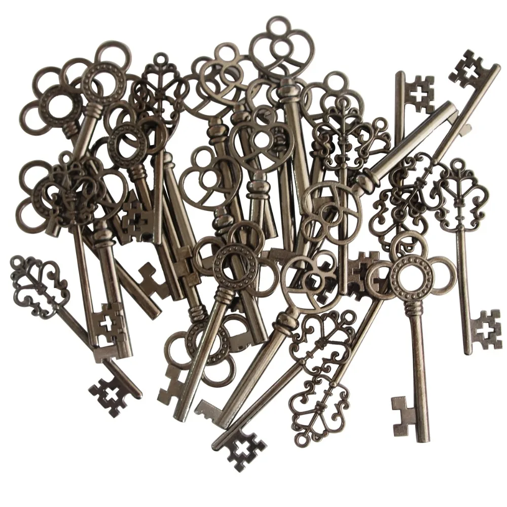 Mixed 30pieces Vintage Old Look Skeleton Keys Fancy Heart Bow Necklace Pendants
Mixed 30pieces Vintage Old Look Skeleton Keys Fancy Heart Bow Necklace Pendants
