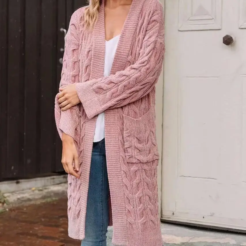 2019 Europe & The United States Style Spring New Arrival Cardigan Feminino Slim Long Knitted Cardigan Sweater Free Shipping
2019 Europe & The United States Style Spring New Arrival Cardigan Feminino Slim Long Knitted Cardigan Sweater Free Shipping