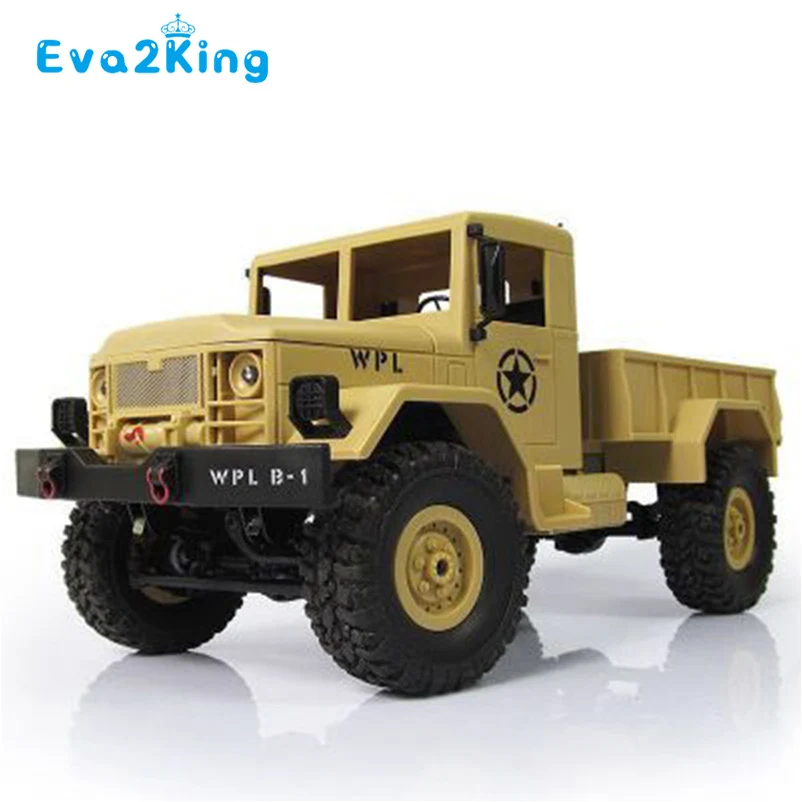 Eva2king Rc Remote Control Toy Car Off-Road Vehicle Super Power Military Pickup Truck Electronic For Children RC 1/16 |