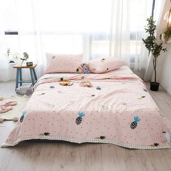 Pineapple Floral Printed Quilted Summer Comforter Quilt 100%Cotton Twin Queen size Blanket Bed set Comfortable Breathable
Pineapple Floral Printed Quilted Summer Comforter Quilt 100%Cotton Twin Queen size Blanket Bed set Comfortable Breathable