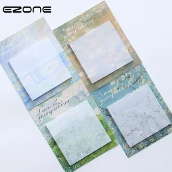 EZONE Oil Painting Sticky Notes Printed Cute Creative Prunus/Field Memo Pad Self-Adhesive Papers Bookmark Office School Supply
EZONE Oil Painting Sticky Notes Printed Cute Creative Prunus/Field Memo Pad Self-Adhesive Papers Bookmark Office School Supply