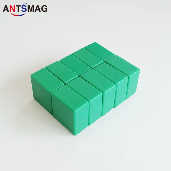 Super Plastic Coated N52 Neodymium Bar Magnets 15x15X7.5MM, DIY Permanent Magnets
Super Plastic Coated N52 Neodymium Bar Magnets 15x15X7.5MM, DIY Permanent Magnets