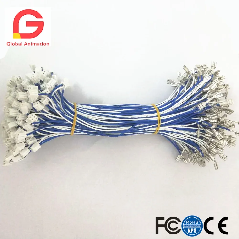 200 Pcs 2 Pin 4.8MM Port Cable For Zero Delay USB Encoder / American Style Joystick / Happ Style Push Button / ZIPPY Joystick
200 Pcs 2 Pin 4.8MM Port Cable For Zero Delay USB Encoder / American Style Joystick / Happ Style Push Button / ZIPPY Joystick