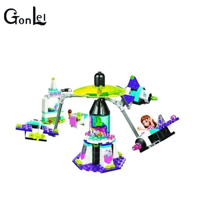 GonLeI 2016 New Building Blocks Amusement Park Space Ride 41128 Olivia Bricks Toys Friends For Girl 01006 195pcs
GonLeI 2016 New Building Blocks Amusement Park Space Ride 41128 Olivia Bricks Toys Friends For Girl 01006 195pcs