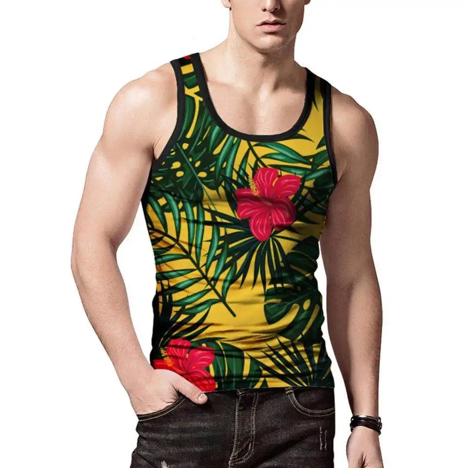 2019 Men's Beach Slim Crew Neck Floral Plant Printed Tank Tops Summer Sleeveless fitness Vest muscle guys sleeveless Gym Vest
2019 Men's Beach Slim Crew Neck Floral Plant Printed Tank Tops Summer Sleeveless fitness Vest muscle guys sleeveless Gym Vest