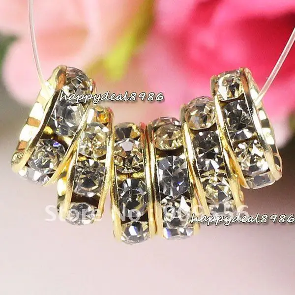 P57-10,wholesale! 10mm Gold-color rondelle Straight edge Grade A+ rhinestone spacer beads,high quality!100pcs/lot
P57-10,wholesale! 10mm Gold-color rondelle Straight edge Grade A+ rhinestone spacer beads,high quality!100pcs/lot