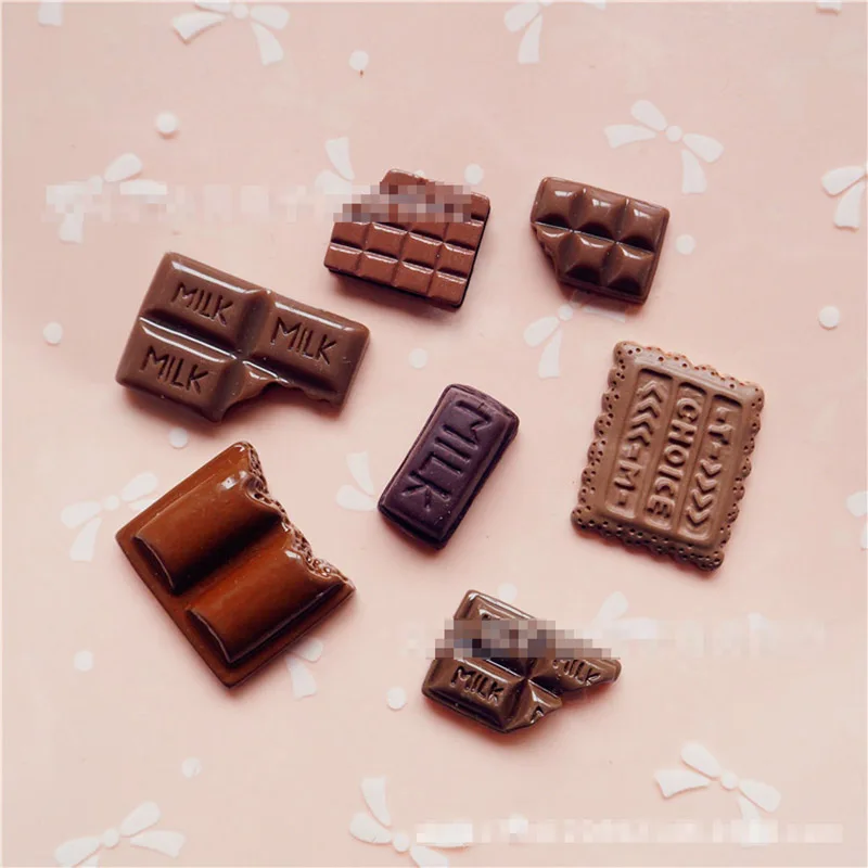 40/60/100pcs/lot Slime Charms Chocolate Resin Flatback Of Slime Supplies For Childern Ornament Scrapbook Plasticine DIY Crafts
40/60/100pcs/lot Slime Charms Chocolate Resin Flatback Of Slime Supplies For Childern Ornament Scrapbook Plasticine DIY Crafts