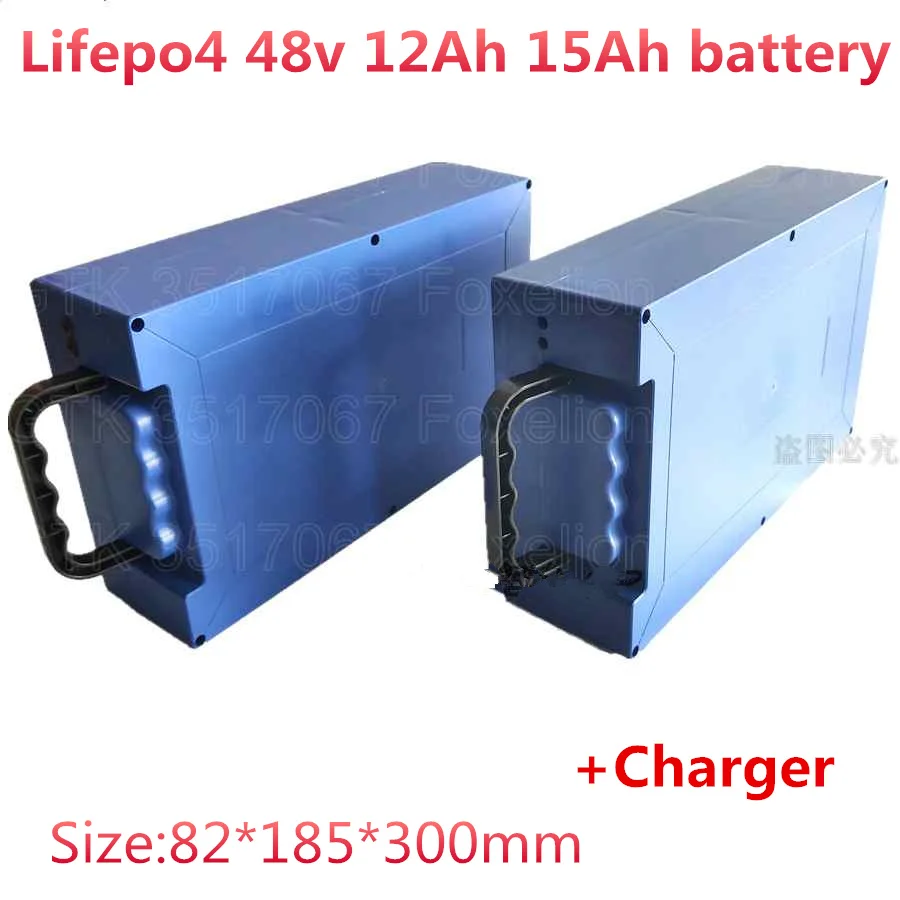 2000 times cycles 48v 10Ah Lifepo4 12Ah 15Ah battery pack LiFePO4 BMS for electric scooter e-bike power supply 58.4v 3A charger
2000 times cycles 48v 10Ah Lifepo4 12Ah 15Ah battery pack LiFePO4 BMS for electric scooter e-bike power supply 58.4v 3A charger