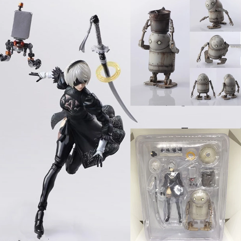 2 Type NieR Automata YoRHa No. 9 Type S No. 2 Type B 2B Action Figure Doll Model Toy Christmas Gift
2 Type NieR Automata YoRHa No. 9 Type S No. 2 Type B 2B Action Figure Doll Model Toy Christmas Gift