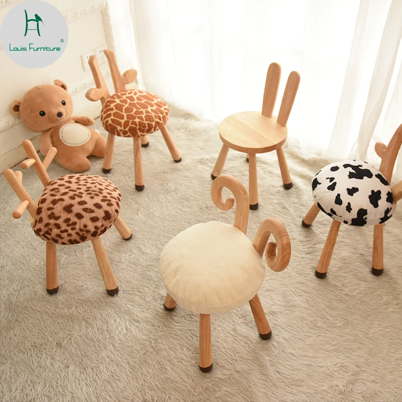 Louis Fashion Children's Stools Solid wood cartoon deer bench kindergarten baby table kit Nordic animal
Louis Fashion Children's Stools Solid wood cartoon deer bench kindergarten baby table kit Nordic animal