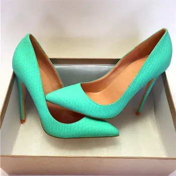 Sexy High Heels Party Wedding Shoes Woman Snake Skin Ladies Office Shoes Stiletto Big Size 34-45 Scarpin Pointy Sapato Feminino
Sexy High Heels Party Wedding Shoes Woman Snake Skin Ladies Office Shoes Stiletto Big Size 34-45 Scarpin Pointy Sapato Feminino
