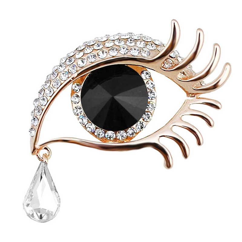Factory Direct Sale Blue Eye Brooch Pin With Crystal Rhinestones in gold or silver color plated
Factory Direct Sale Blue Eye Brooch Pin With Crystal Rhinestones in gold or silver color plated