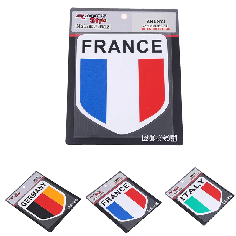 1 Pcs Germany/Italy/France Flag Shield Decal Car Auto SUV Sticker Vinyl Decoration Car Full-body Decals Motorcycle Car Stickers
1 Pcs Germany/Italy/France Flag Shield Decal Car Auto SUV Sticker Vinyl Decoration Car Full-body Decals Motorcycle Car Stickers