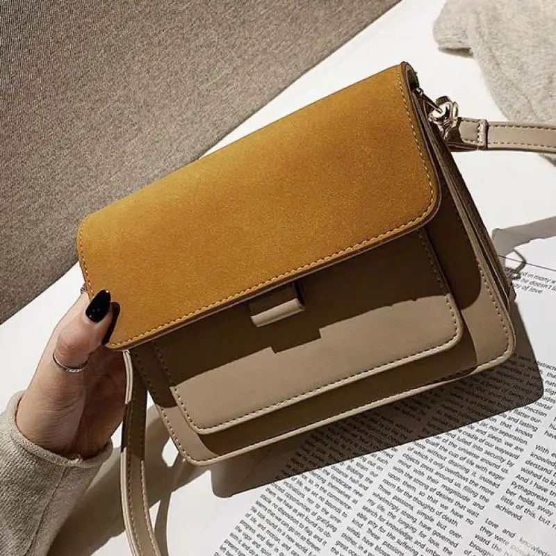 Retro Fashion Female Square bag 2019 New Quality PU Leather Women bag Brand Matte leather Tote bag Lock Shoulder Messenger Bags 
Retro Fashion Female Square bag 2019 New Quality PU Leather Women bag Brand Matte leather Tote bag Lock Shoulder Messenger Bags