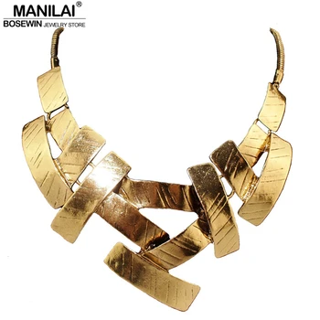 MANILAI Vintage Bib Choker Necklace Women Cross Metal Pendant Snake Chain Maxi Collar Statement Jewelry Fashion Accessories
MANILAI Vintage Bib Choker Necklace Women Cross Metal Pendant Snake Chain Maxi Collar Statement Jewelry Fashion Accessories