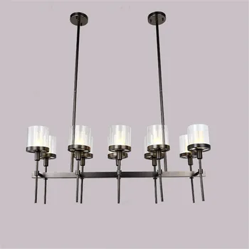 Retro Black Metal Glass Shades Pendant Chandelier E14 Lampholder Hanging Lamp For Kitchen Dining Room Restaurant indoor lighting
Retro Black Metal Glass Shades Pendant Chandelier E14 Lampholder Hanging Lamp For Kitchen Dining Room Restaurant indoor lighting