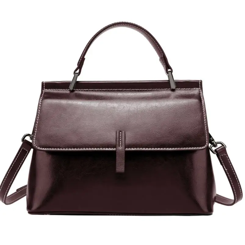 New Fashion Soft Real Genuine Leather Women Handbag Elegant Ladies Shoulder Bag High Quality Cowhide Messenger Bag
New Fashion Soft Real Genuine Leather Women Handbag Elegant Ladies Shoulder Bag High Quality Cowhide Messenger Bag