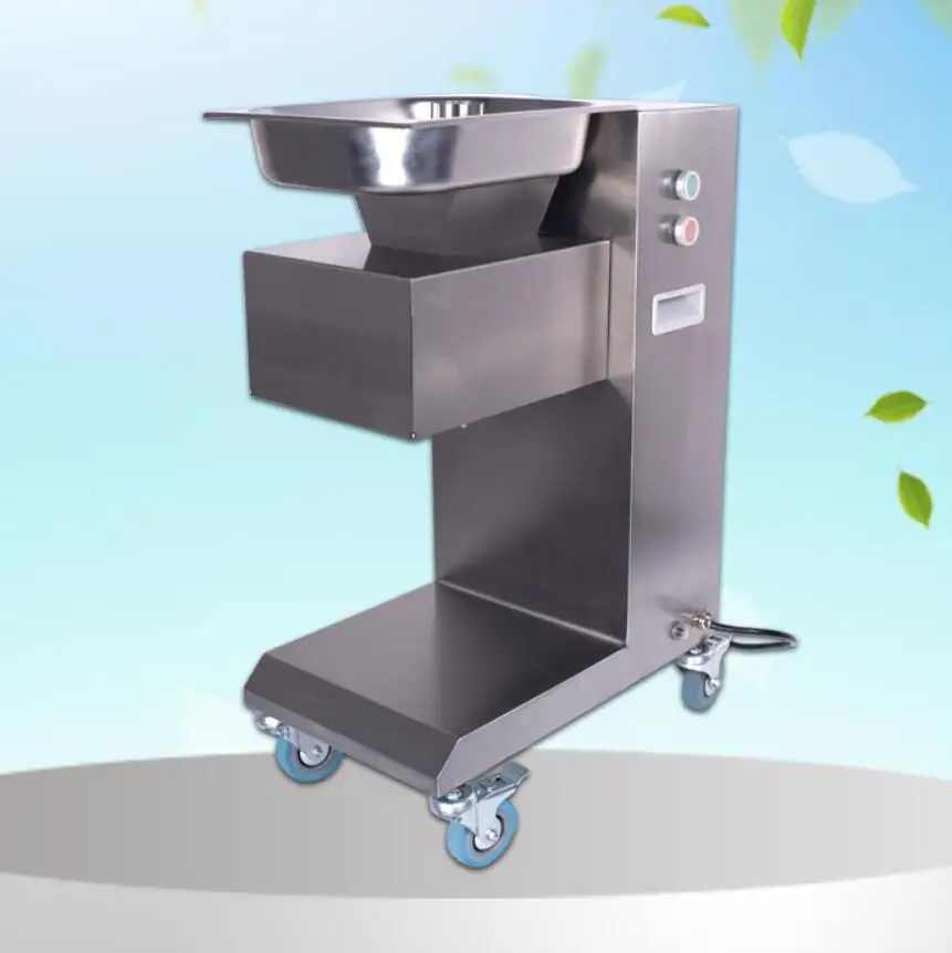 Electric Meat Slicer Stainless Steel Meat slice strip cube cutting Machine 2.5-20mm blade
Electric Meat Slicer Stainless Steel Meat slice strip cube cutting Machine 2.5-20mm blade