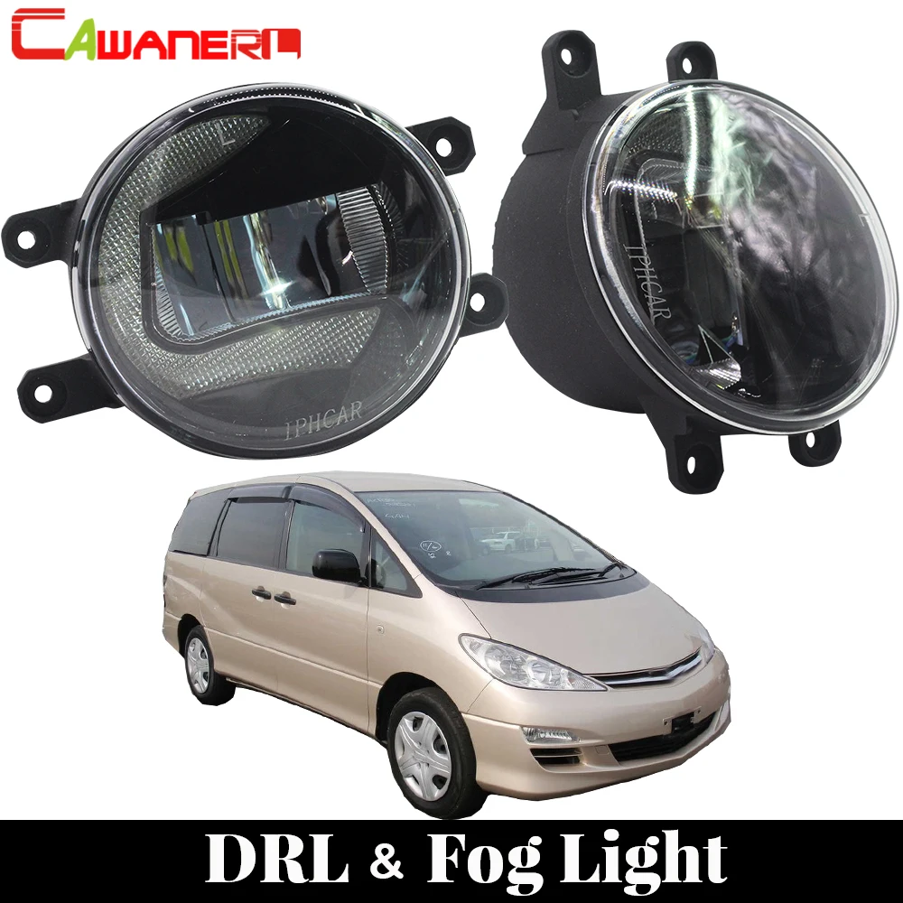 Cawanerl Car Styling LED Bulb Right + Left Fog Light DRL Daytime Running Lamp White 12V For Toyota Estima 2000-2006
Cawanerl Car Styling LED Bulb Right + Left Fog Light DRL Daytime Running Lamp White 12V For Toyota Estima 2000-2006
