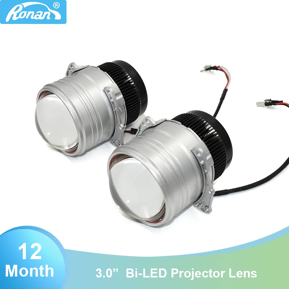 Ronan 3.0 inch Direct-injection multi-lens LED car headlights double lens 9 unit led chip high low beam one set DIY car retrofit
Ronan 3.0 inch Direct-injection multi-lens LED car headlights double lens 9 unit led chip high low beam one set DIY car retrofit