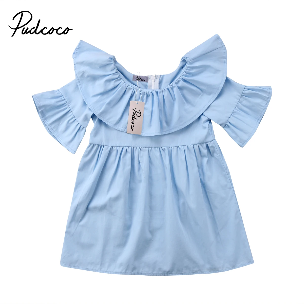 2018 New Arrival Pretty 1Pc Newborn Toddler Baby Girl Lotus Collar Dress Wide Sleeve Summer Dresses
2018 New Arrival Pretty 1Pc Newborn Toddler Baby Girl Lotus Collar Dress Wide Sleeve Summer Dresses