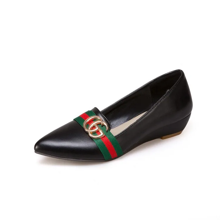 18 years spring new mouth leisure with low wedge supersize 40 shallow mouth students pointed shoes 1818-48
18 years spring new mouth leisure with low wedge supersize 40 shallow mouth students pointed shoes 1818-48
