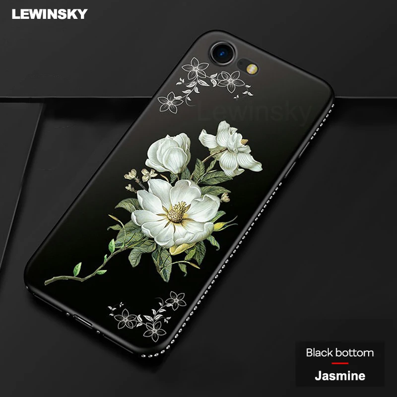 3D Relief Flower TPU Case For iPhone XS MAX XR X Soft Silicone Back Phone Case For iPhone 7 6 S 6S 8 Plus With diamonds Cover 10
3D Relief Flower TPU Case For iPhone XS MAX XR X Soft Silicone Back Phone Case For iPhone 7 6 S 6S 8 Plus With diamonds Cover 10