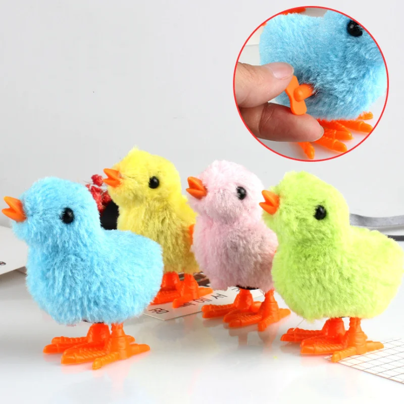1PC Cute Plush Wind Up Chicken Kids Educational Toy Clockwork Jumping Walking Chicks Toys for Children Baby Gifts Random Color
1PC Cute Plush Wind Up Chicken Kids Educational Toy Clockwork Jumping Walking Chicks Toys for Children Baby Gifts Random Color