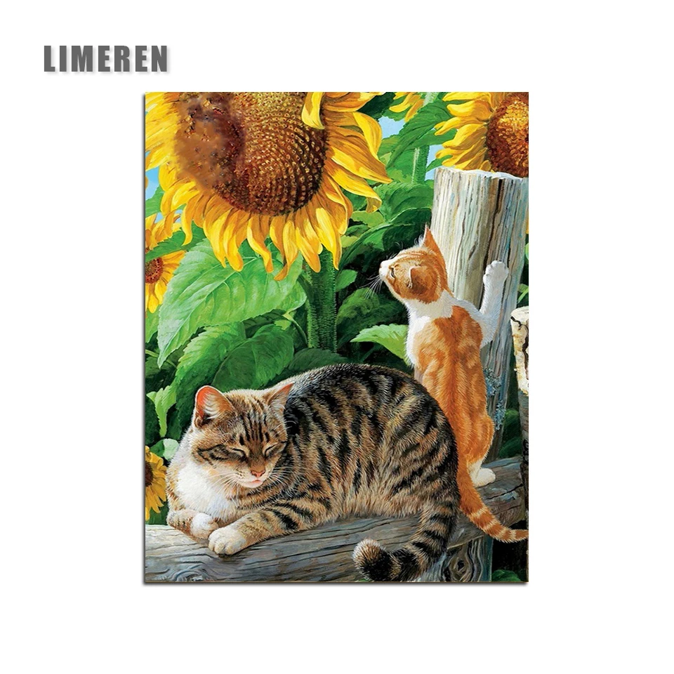 Sunflower Painting By Numbers Drawing Animal Cats DIY Digital Oil Pictures On Canvas Hand Paint Home Decor For Kids Unique Gifts
Sunflower Painting By Numbers Drawing Animal Cats DIY Digital Oil Pictures On Canvas Hand Paint Home Decor For Kids Unique Gifts