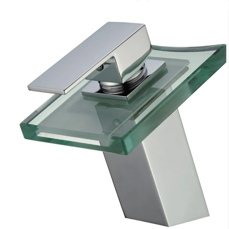 LED Light faucet Glass Waterfall Basin Faucet for Bathroom. three color led bathroom Faucet basin mixer tap,led faucet,tap led
LED Light faucet Glass Waterfall Basin Faucet for Bathroom. three color led bathroom Faucet basin mixer tap,led faucet,tap led