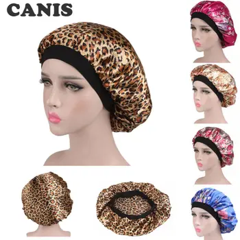 1pc Floral&Leopard Print Nightcap Satin Silk Long Hair Soft Smooth Head Cover For Curly Springy Hair Beauty Home Salon Sleep Cap
1pc Floral&Leopard Print Nightcap Satin Silk Long Hair Soft Smooth Head Cover For Curly Springy Hair Beauty Home Salon Sleep Cap