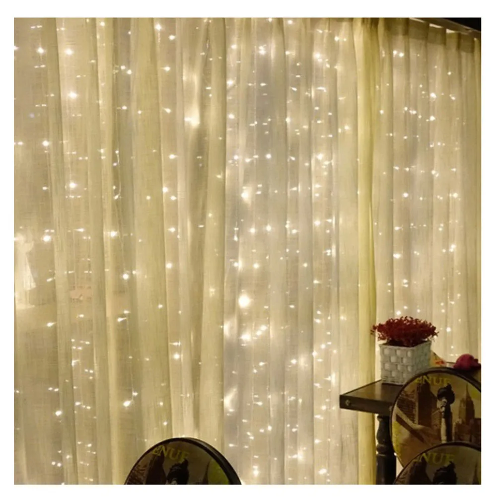 Ship From Ru 2018 3*3m LED String Lights Rechargeable Festival Wedding Home Window Curtain Decoration Lamp
Ship From Ru 2018 3*3m LED String Lights Rechargeable Festival Wedding Home Window Curtain Decoration Lamp
