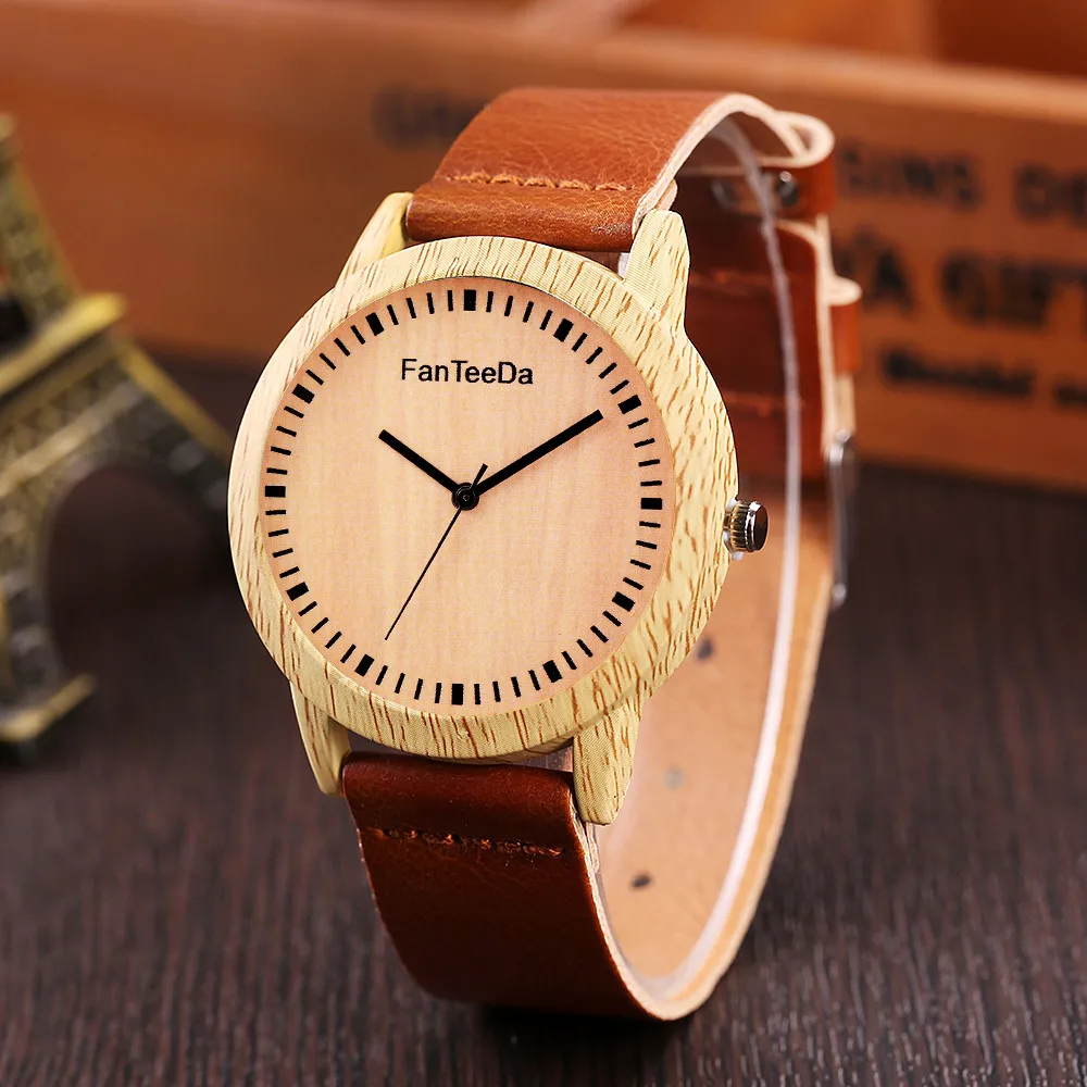 2019 New Men Casual Bamboo Wood Watches Top Brand Leather Strap Quartz Wristwatch Relogio Masculino Hombre Reloj de hombre
2019 New Men Casual Bamboo Wood Watches Top Brand Leather Strap Quartz Wristwatch Relogio Masculino Hombre Reloj de hombre