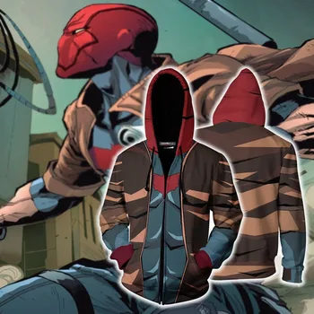 Movie Batman Under the Red Hood Costumes Batman Hoodies Sweatshirts Jackets Cosplay 3D printing Zip Up Hoodie sports hoodies
Movie Batman Under the Red Hood Costumes Batman Hoodies Sweatshirts Jackets Cosplay 3D printing Zip Up Hoodie sports hoodies