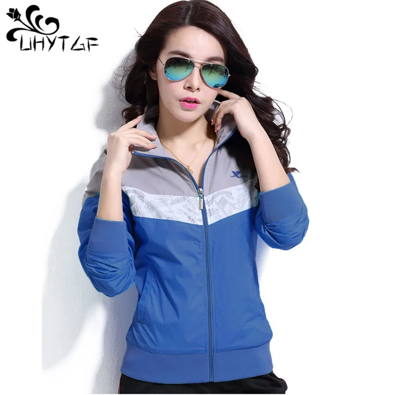 UHYTGF Women Basic Jacket Mother Windproof Jacket Female Thin Casual Long Sleeves Coat Autumn Sports Jacket Windbreaker Tops 262
UHYTGF Women Basic Jacket Mother Windproof Jacket Female Thin Casual Long Sleeves Coat Autumn Sports Jacket Windbreaker Tops 262