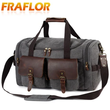 Universal Crazy Horse Leather Large Capacity Vintage Army Green Grey Canvas Women Men's Travel Bags Man Messenger Crossbody Bag
Universal Crazy Horse Leather Large Capacity Vintage Army Green Grey Canvas Women Men's Travel Bags Man Messenger Crossbody Bag