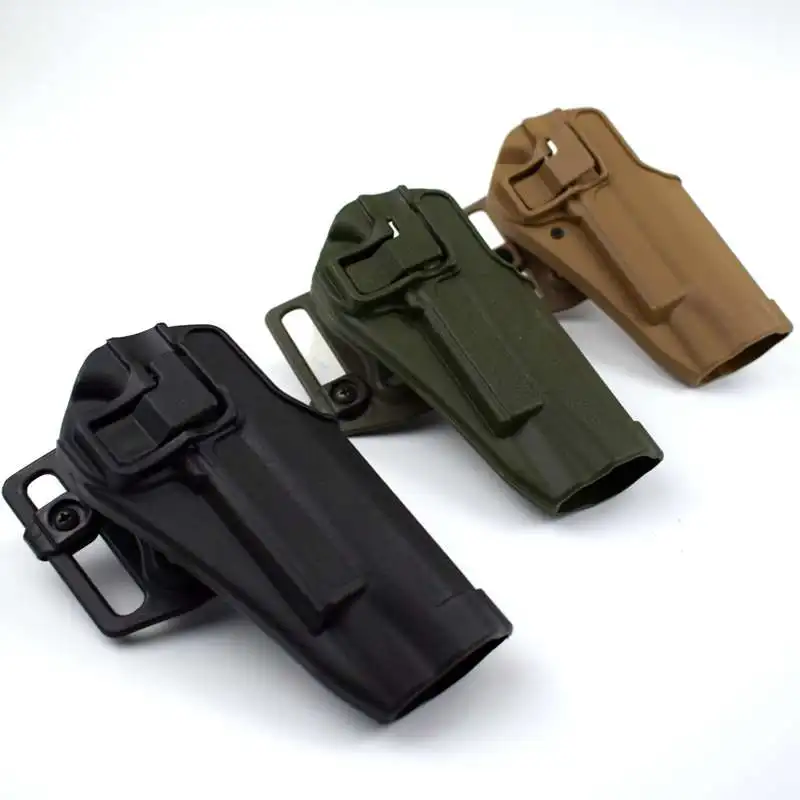 Black / Tan / Green Tactical 1911 Holster Compact Quick Draw Handgun Belt Gun Holster w/ Paddle Waist Belt
Black / Tan / Green Tactical 1911 Holster Compact Quick Draw Handgun Belt Gun Holster w/ Paddle Waist Belt