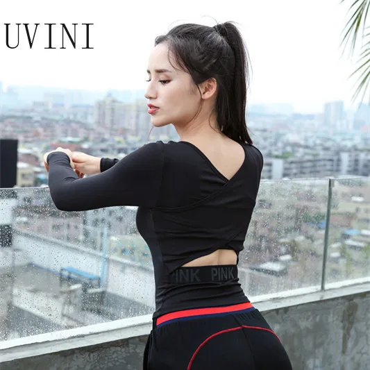 New Women Gym Yoga Shirts Tees V Neck Seamless Long Sleeve Slim Workout Tops Fitness Running Sport T-Shirts Sportswear Sexy Back
New Women Gym Yoga Shirts Tees V Neck Seamless Long Sleeve Slim Workout Tops Fitness Running Sport T-Shirts Sportswear Sexy Back