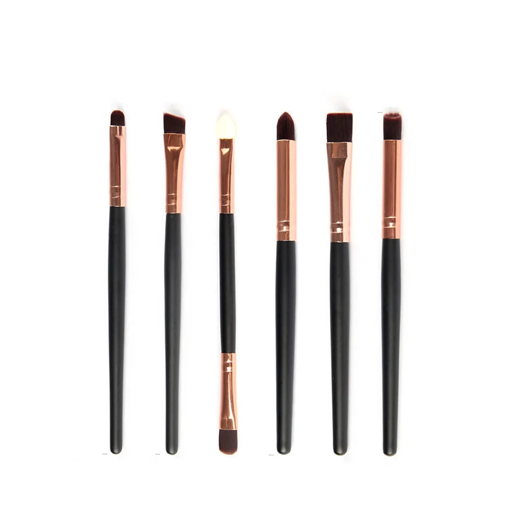 Beauty 5 6 PCS Makeup Brushes Set Kit Powder Foundation Eyeshadow Eyeliner Smudge Brush Cosmetics Tools pincel maquiagem (34)