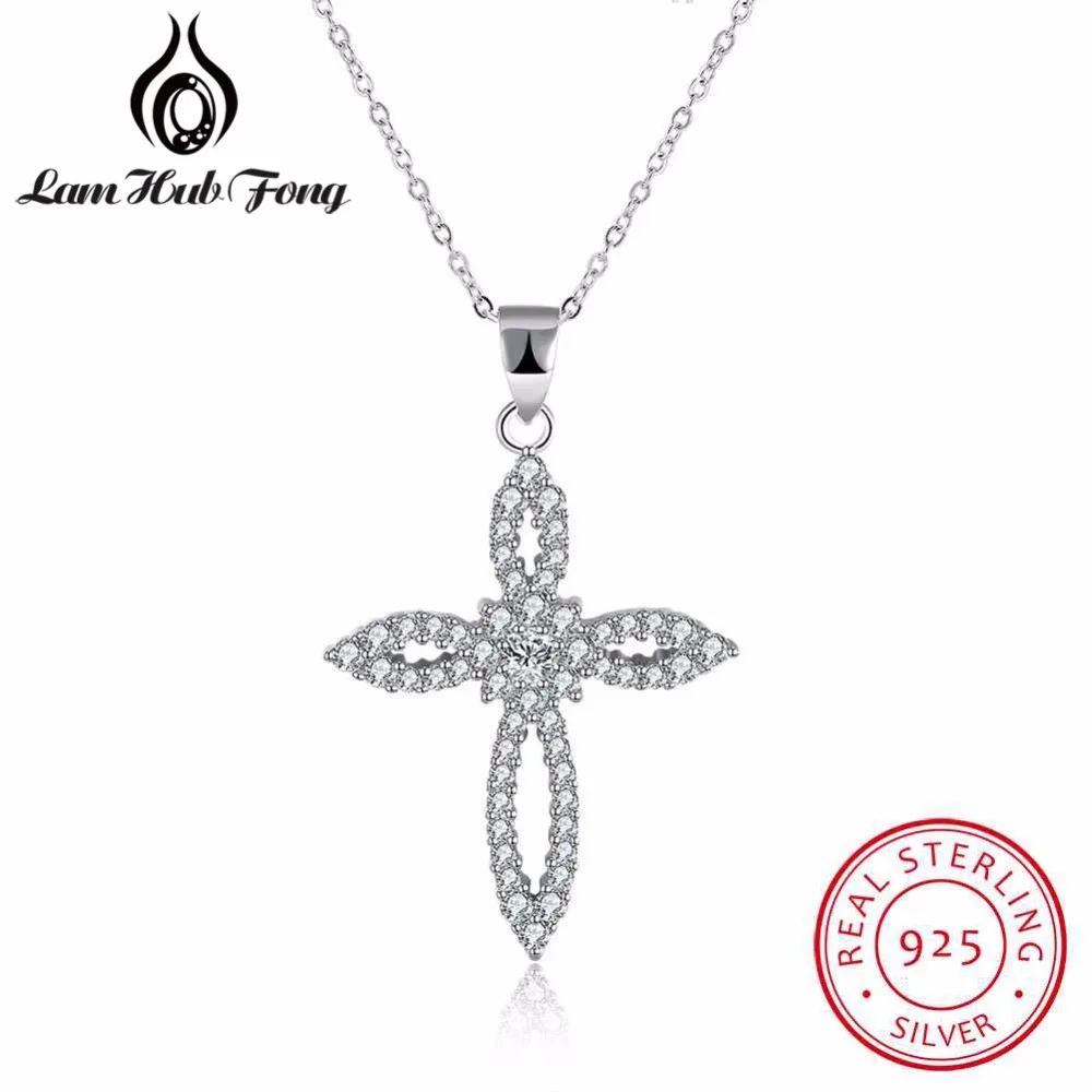 new arrival luxury 925 sterling silver Necklace Full Cubic Zirconia Paved Flower Cross Pendant Women Fine Jewelry (Lam Hub Fong)
new arrival luxury 925 sterling silver Necklace Full Cubic Zirconia Paved Flower Cross Pendant Women Fine Jewelry (Lam Hub Fong)