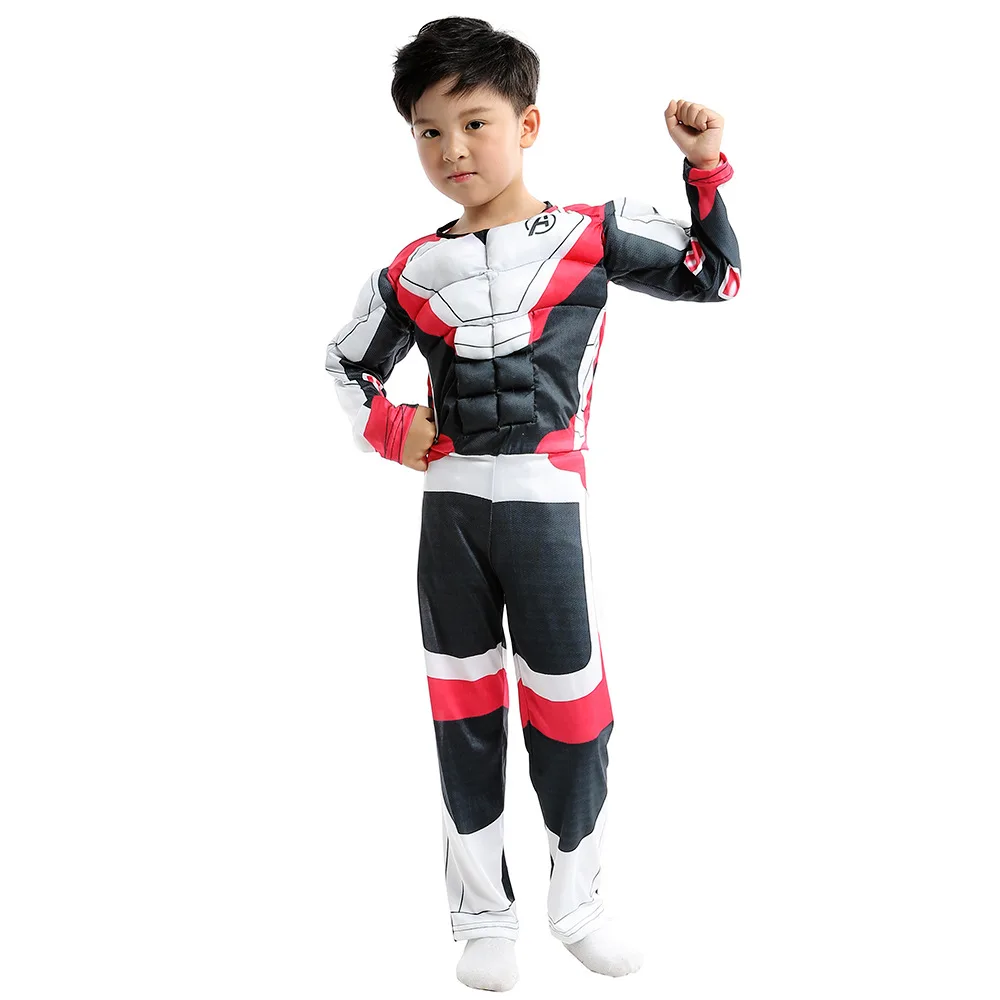 Avengers 4 Endgame Quantum Costume Kids Boys Avengers Halloween Bodysuit Superhero Jumpsuit Quantum Realm Muscle Cosplay
Avengers 4 Endgame Quantum Costume Kids Boys Avengers Halloween Bodysuit Superhero Jumpsuit Quantum Realm Muscle Cosplay