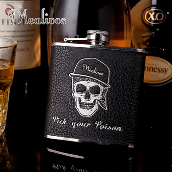 fashion Skull Flask 6 oz Food safe Stainless Steel Hip Flask drinkware Alcohol Liquor Whiskey Bottle gifts wine pot
fashion Skull Flask 6 oz Food safe Stainless Steel Hip Flask drinkware Alcohol Liquor Whiskey Bottle gifts wine pot