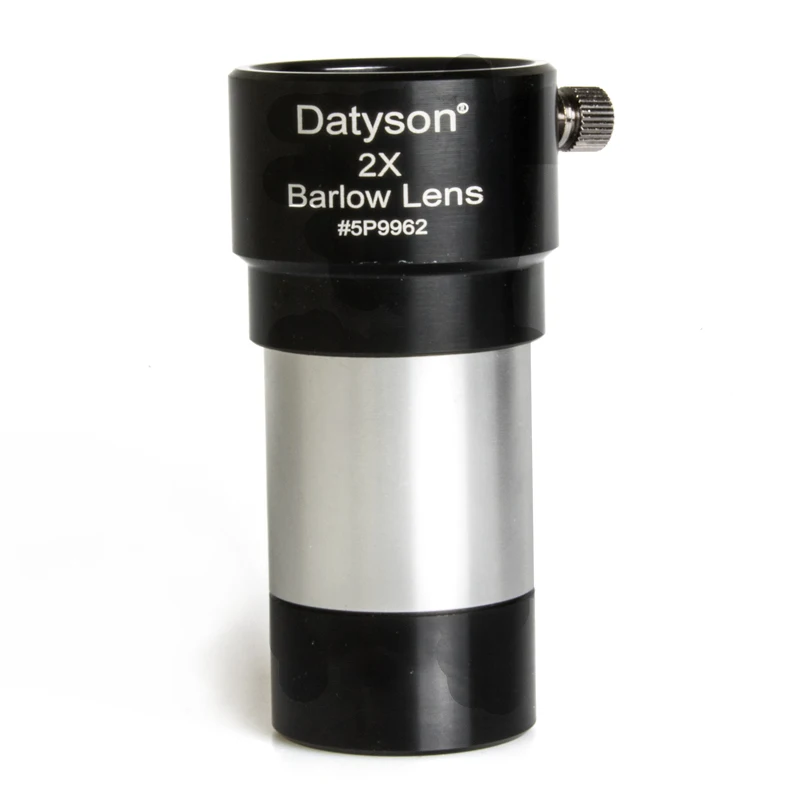 Datyson 1.25" 2x Barlow Lens 2-piece Bonding Optics Glass Fully Multi Coated Metal for Telescope Eyepieces
Datyson 1.25" 2x Barlow Lens 2-piece Bonding Optics Glass Fully Multi Coated Metal for Telescope Eyepieces