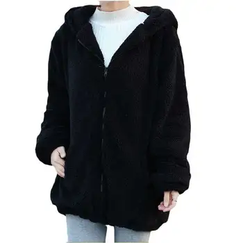 LASPERAL 2019 Autumn Winter Cute Thick Coat Women Fashion Cartoon Warm Women Winter Coat Hooded Winter Jacket Women
LASPERAL 2019 Autumn Winter Cute Thick Coat Women Fashion Cartoon Warm Women Winter Coat Hooded Winter Jacket Women