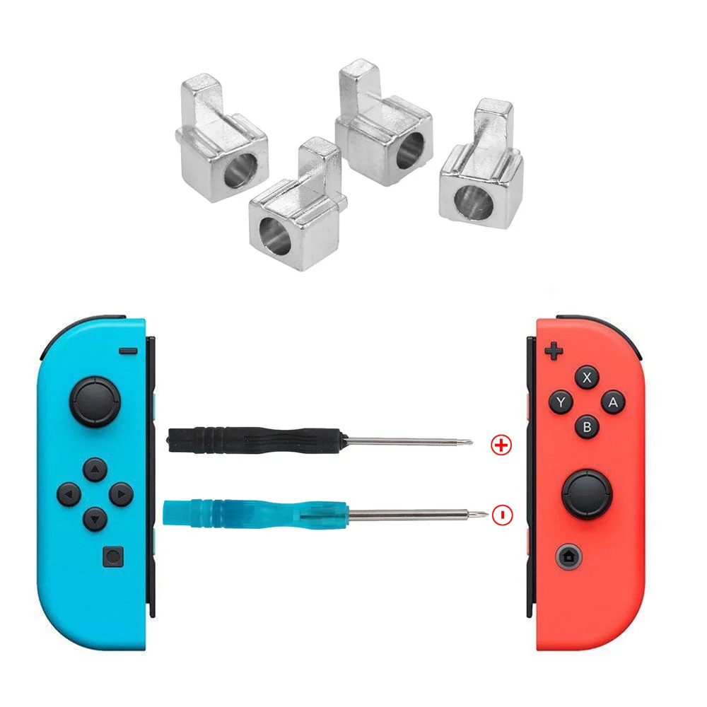New Coming Metal Lock Buckles Stainless Steel with Repair Tool for Nintendo Switch NS Joy Con with Screwdrivers Durable
New Coming Metal Lock Buckles Stainless Steel with Repair Tool for Nintendo Switch NS Joy Con with Screwdrivers Durable