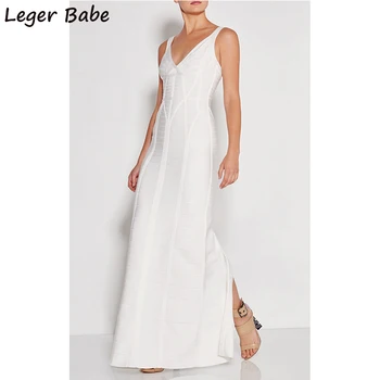 HL 2019 New Arrivals Sleeveless Women V Neck Sdi Split White Elegant Fashion Strap Evening Gown Party Wedding Bandage Maxi Dress
HL 2019 New Arrivals Sleeveless Women V Neck Sdi Split White Elegant Fashion Strap Evening Gown Party Wedding Bandage Maxi Dress