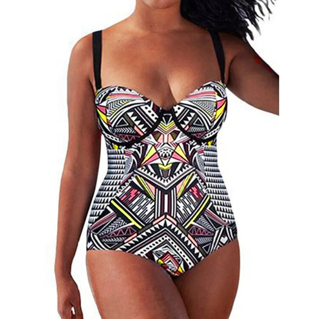 Women's Training Adjustable Strap One Piece Swimsuit Swimwear Bathing Suit Women's large print swimsuit Women fashion new A30412
Women's Training Adjustable Strap One Piece Swimsuit Swimwear Bathing Suit Women's large print swimsuit Women fashion new A30412